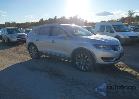 2016 Lincoln Mkx Reserve from USA, damaged, VIN 2LMTJ8LP1GBL75549